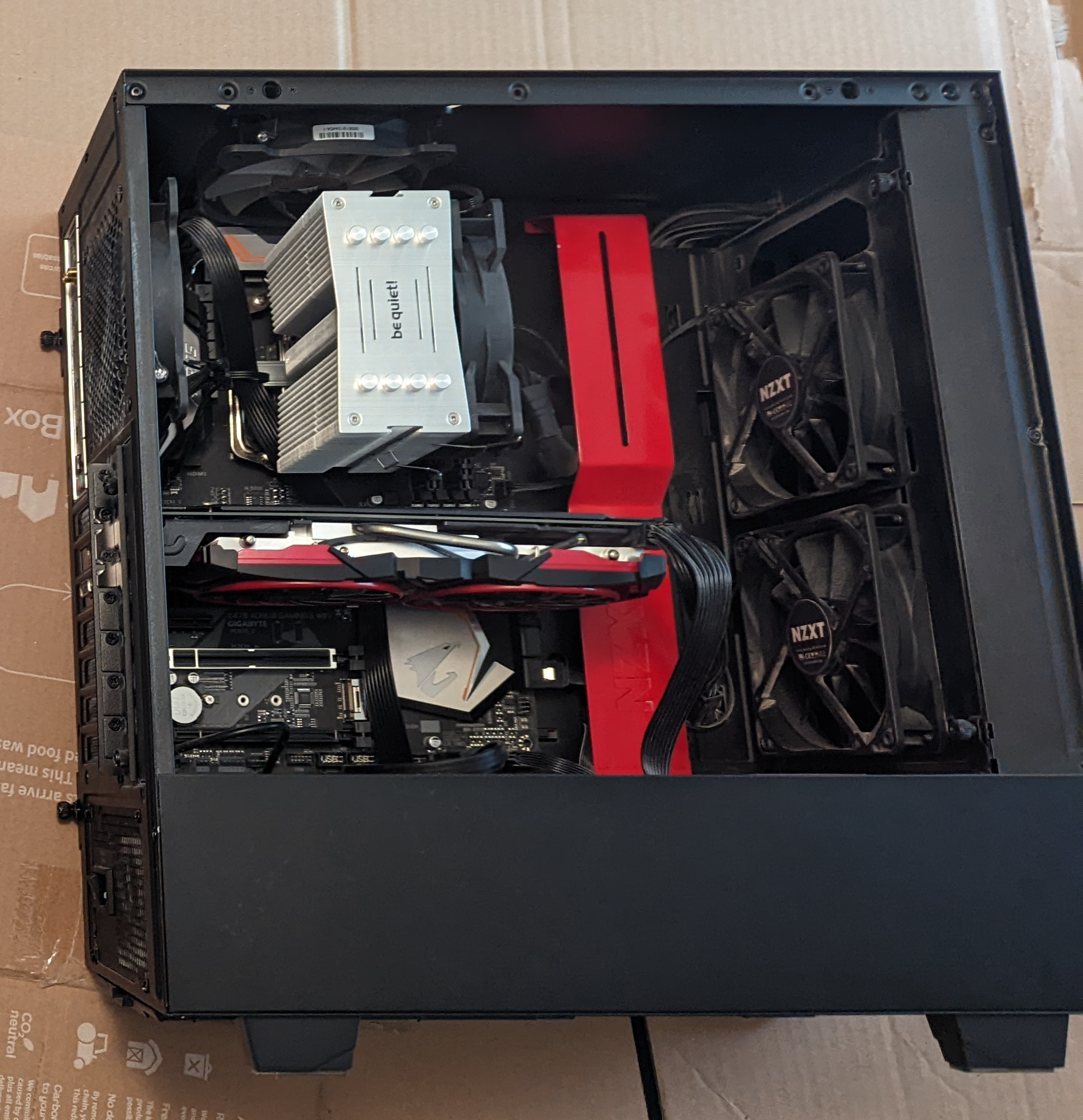 Photo of the computer