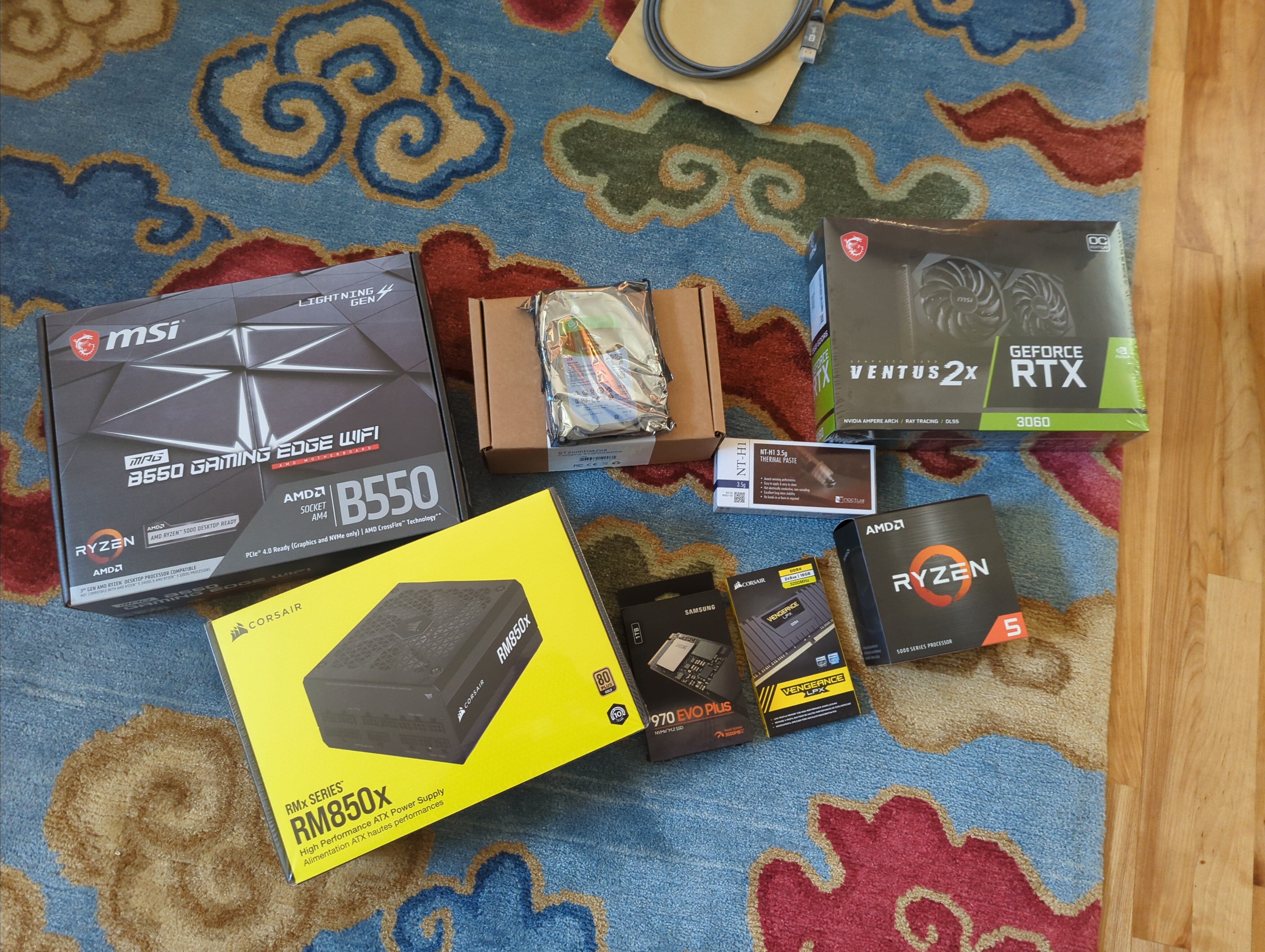 Photo of the computer