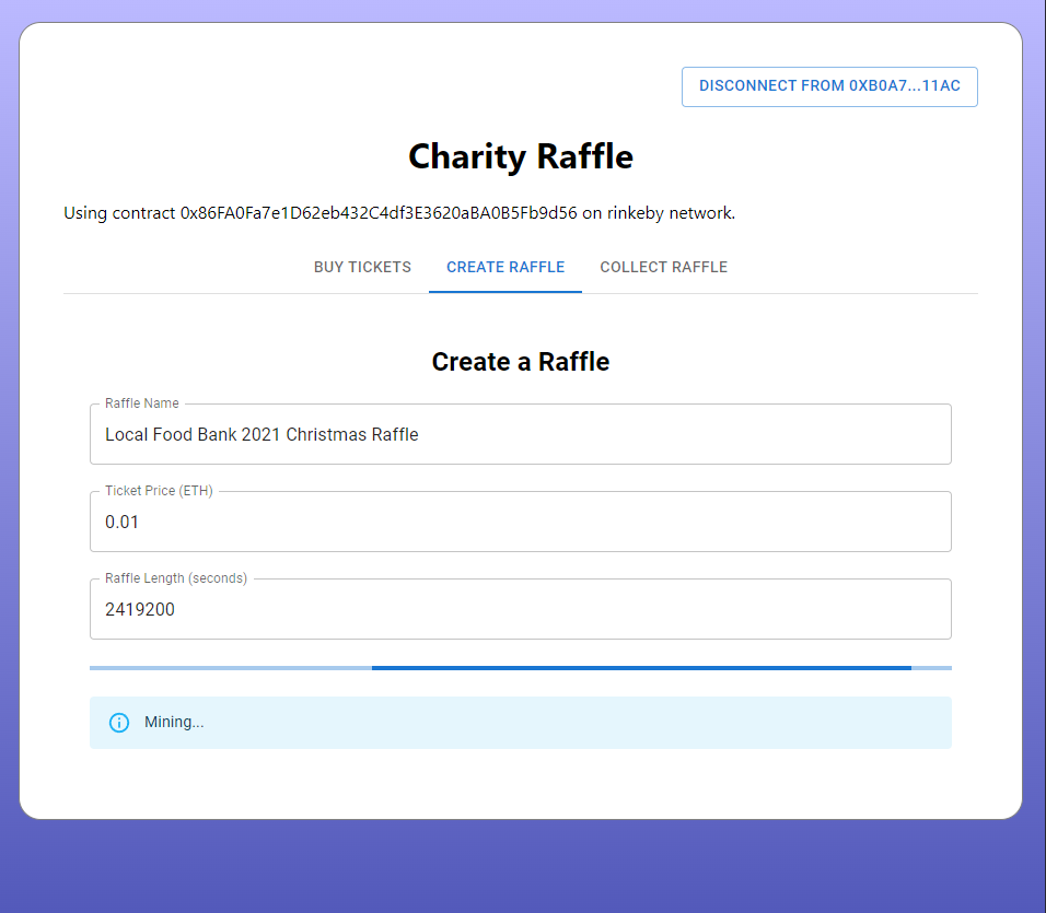 Charity Raffle